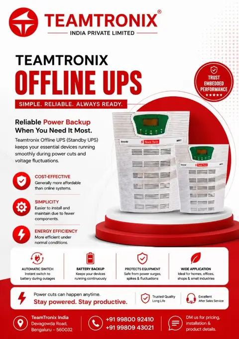 Teamtronix Offline UPS units